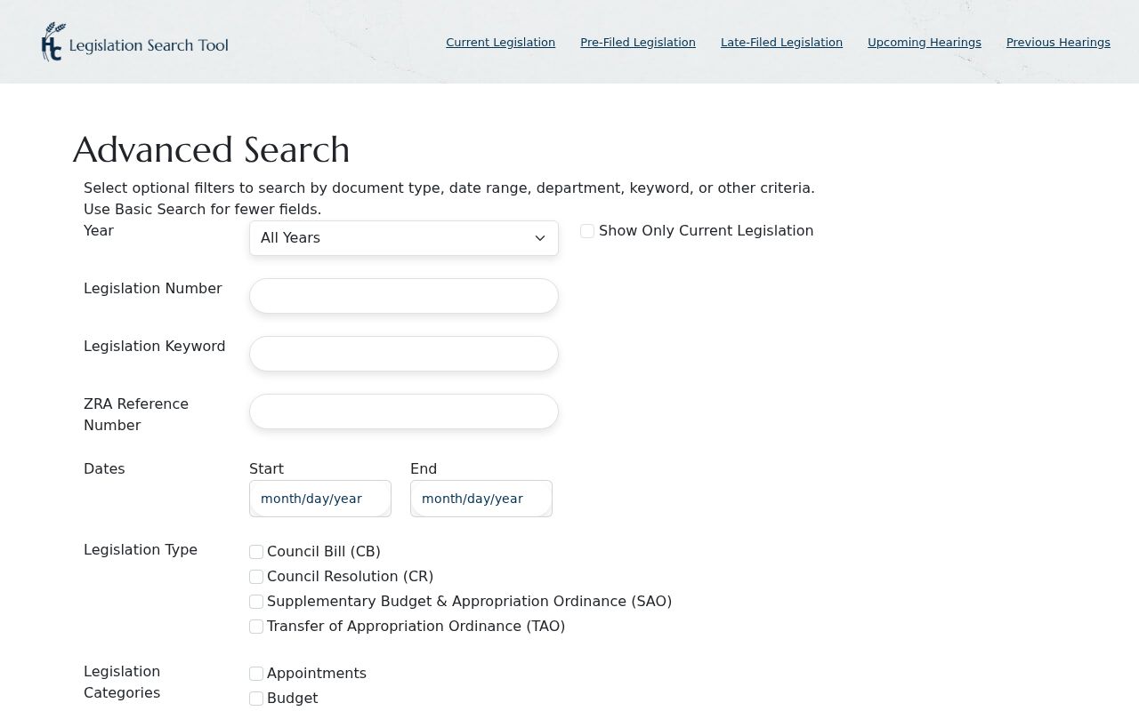 Howard County OLIST advanced legislation search for Ellicott City records