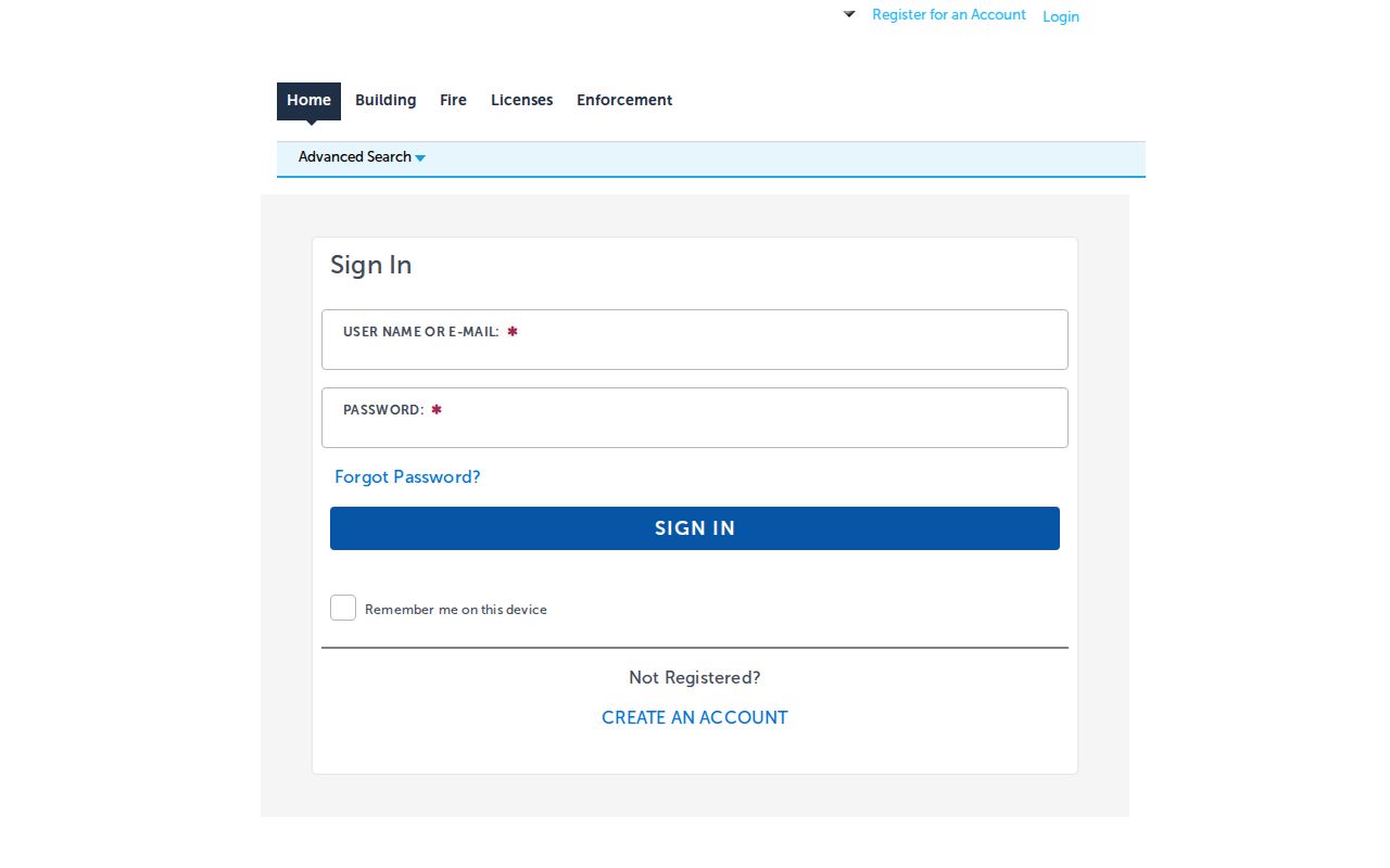 Howard County CommunityView permit records login for Ellicott City